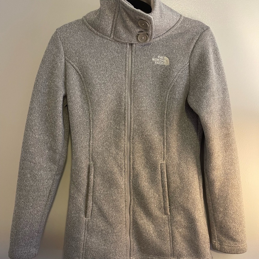 The North Face 2 Button zip up jacket